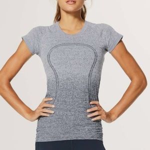 Lululemon Gray Swiftly Tech Short Sleeve Crew